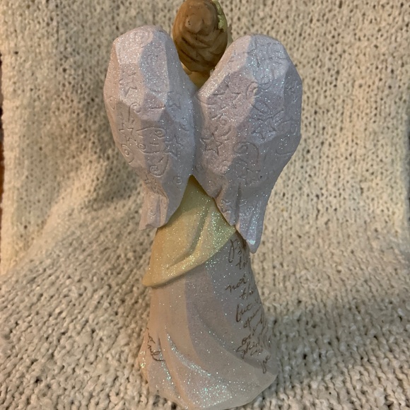Enesco Foundations angel, 8 inches tall. - Picture 4 of 6